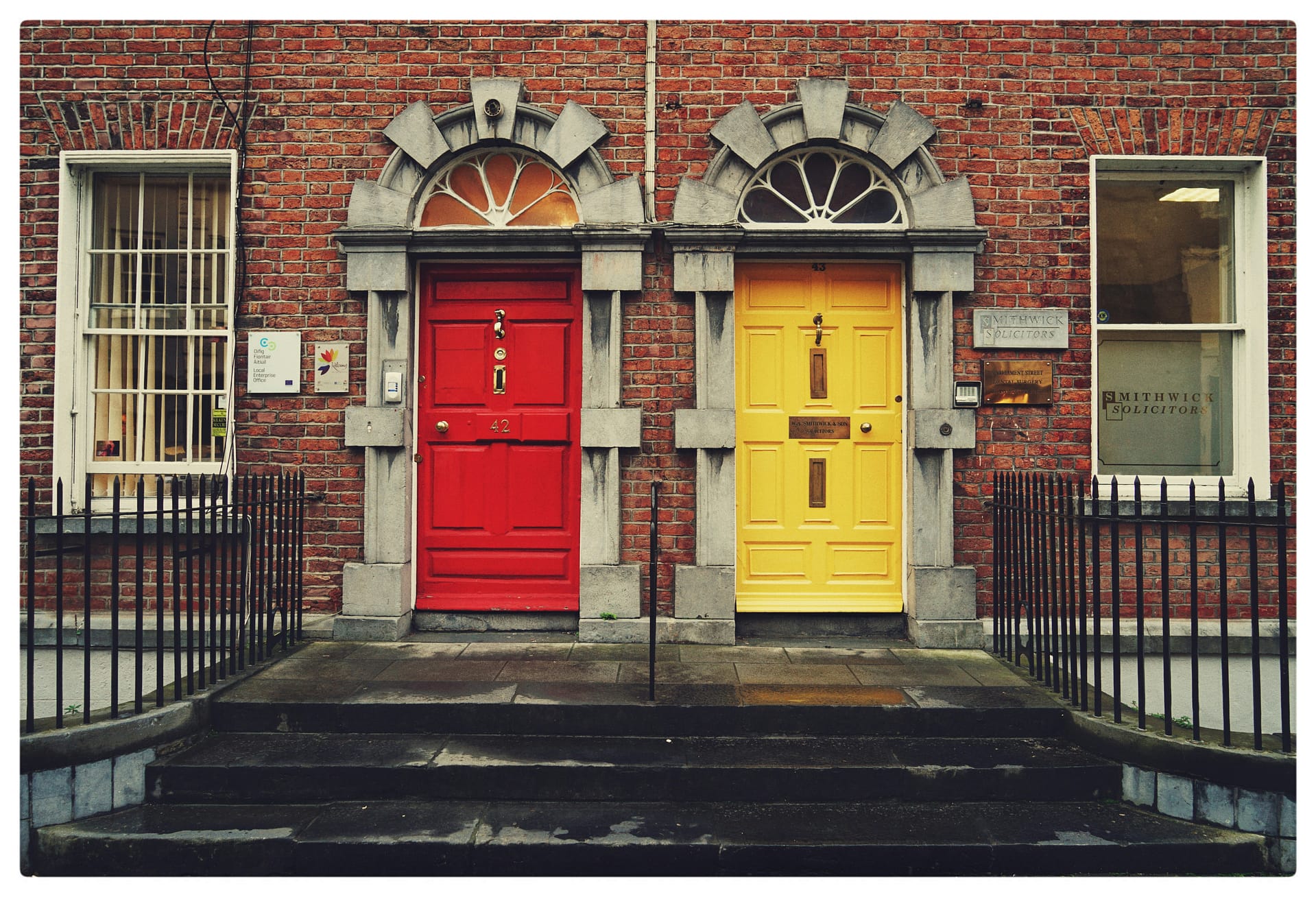two doors