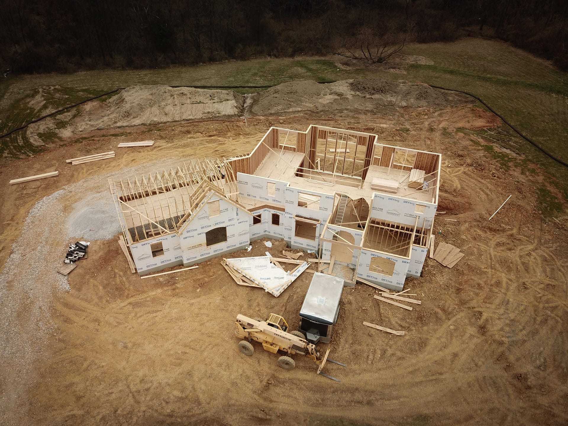 build on land